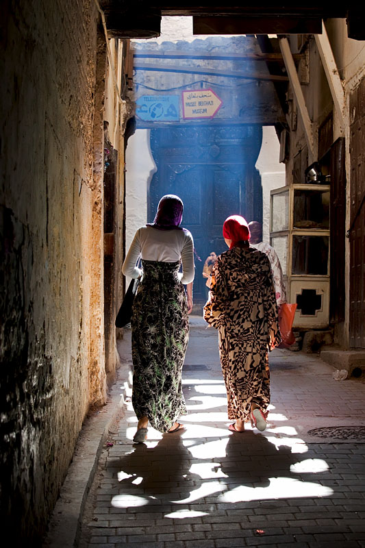  Alley in the Medina of Fez   Morocco
